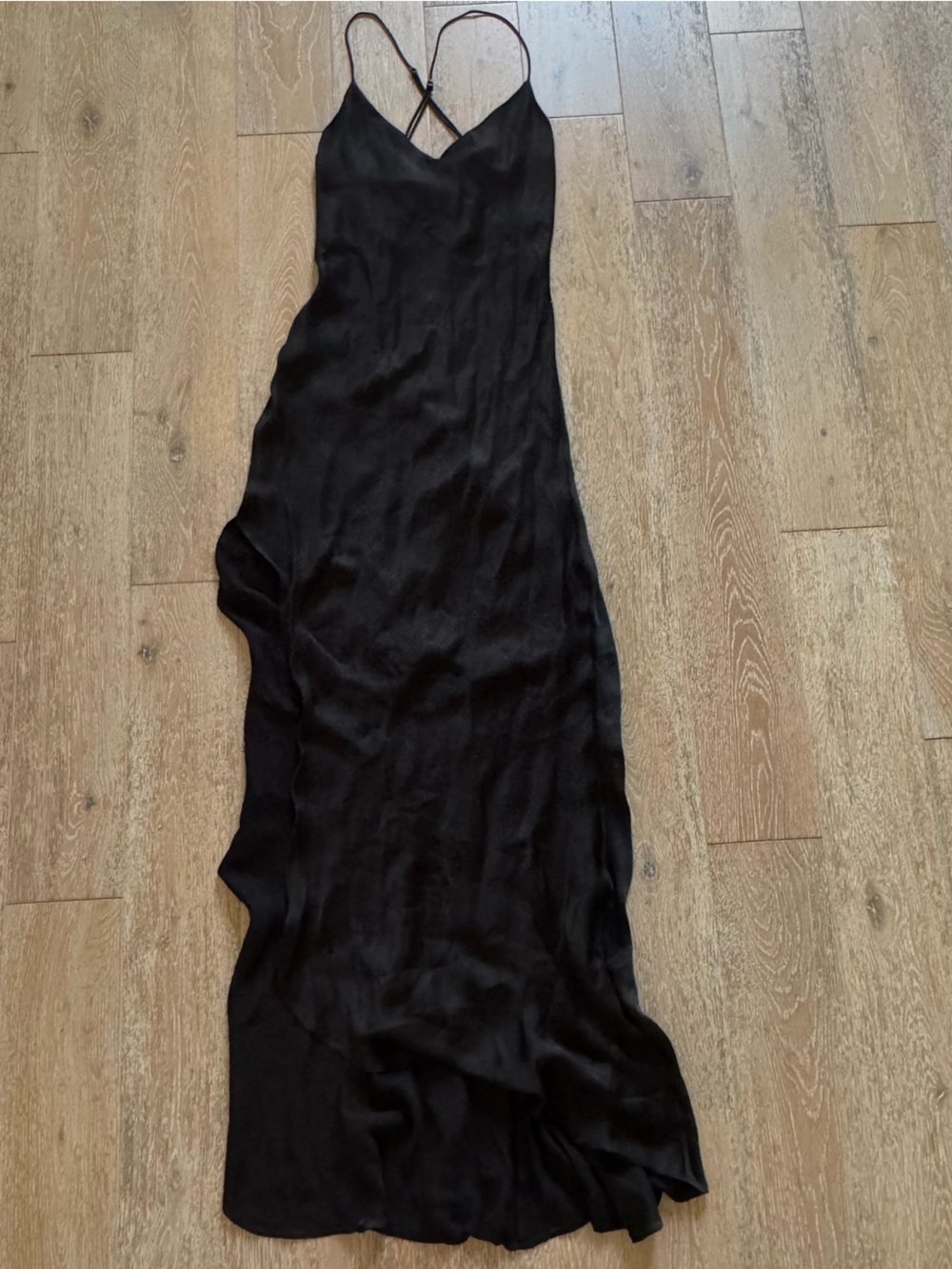 Planet Blue x Blue Life Silk Satin Slip Dress - Picture 1 of 16